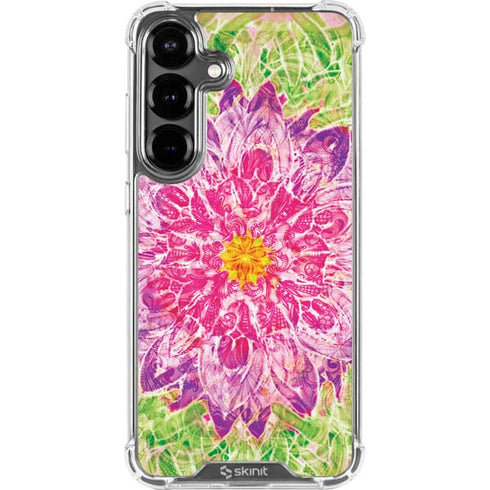 Ginseng Flower Galaxy S26 Clear Case