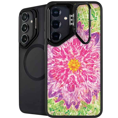 Ginseng Flower Galaxy S26 Plus Kickstand Case