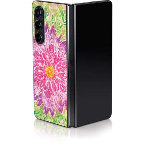 Ginseng Flower Galaxy Z Fold5 5G Skin