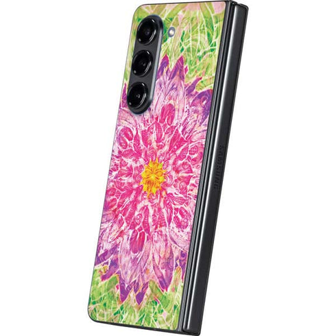 Ginseng Flower Galaxy Z Fold5 5G Skin
