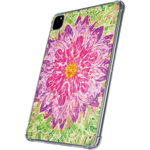 Ginseng Flower iPad Pro 11in (2024) Clear Case