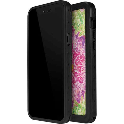 Ginseng Flower iPhone 15 Pro Waterproof Case