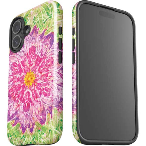 Ginseng Flower iPhone 16 Plus Impact Case