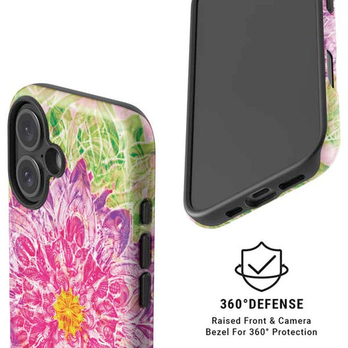 Ginseng Flower iPhone 16 Plus Magsafe Impact Case