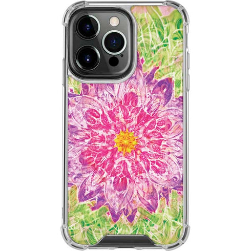 Ginseng Flower iPhone 16 Pro Clear Case
