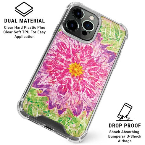 Ginseng Flower iPhone 16 Pro Clear Case