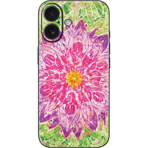Ginseng Flower iPhone 16 Skin
