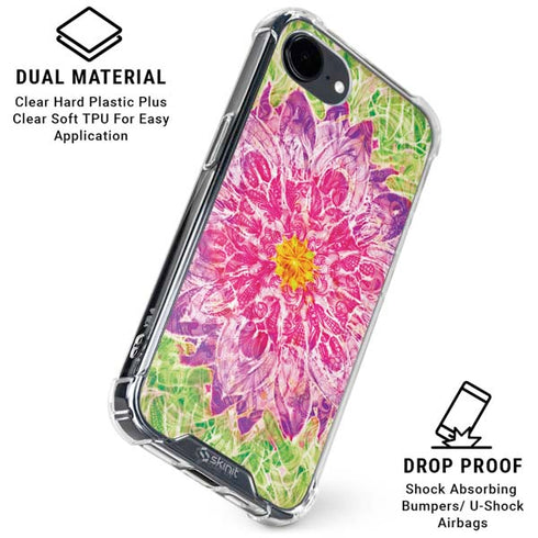Ginseng Flower iPhone 16e Clear Case