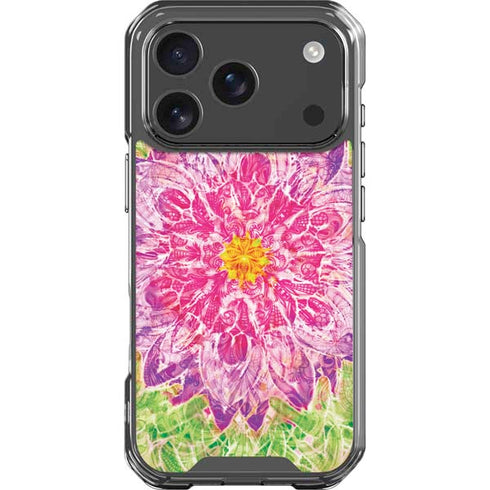 Ginseng Flower iPhone 18 Pro Clear Case