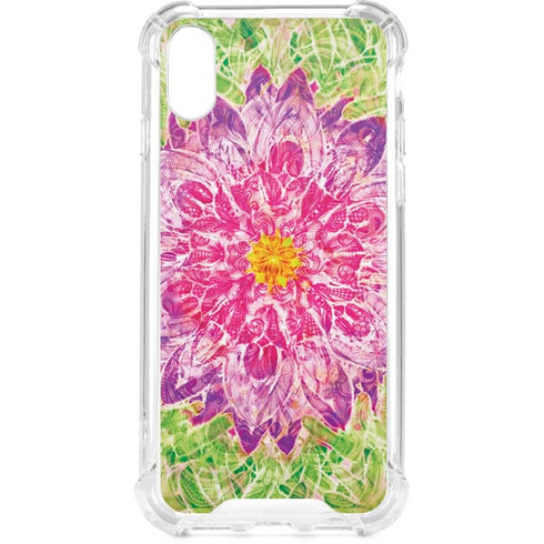 Ginseng Flower iPhone XS Clear Case