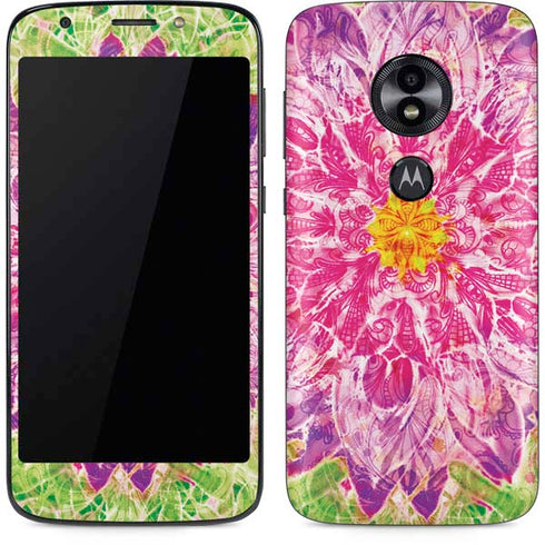 Ginseng Flower Moto E5 Play Skin
