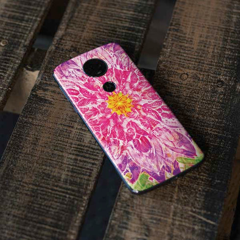 Ginseng Flower Moto E5 Plus Skin