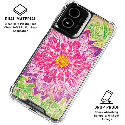 Ginseng Flower Moto G Power 5G (2024) Clear Case