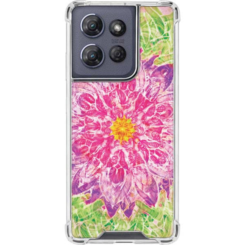 Ginseng Flower Moto G Power 5G (2025) Clear Case