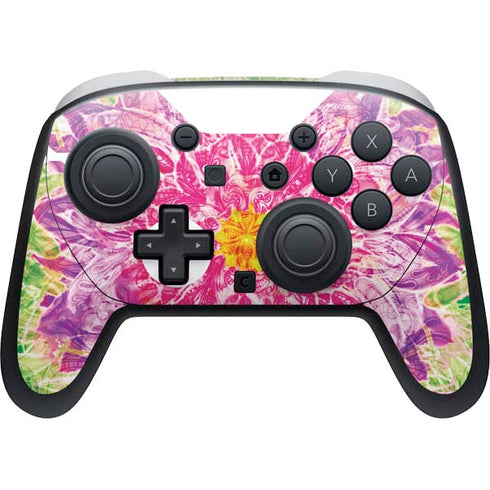 Ginseng Flower Nintendo Switch 2 (2025) Pro Controller Skin