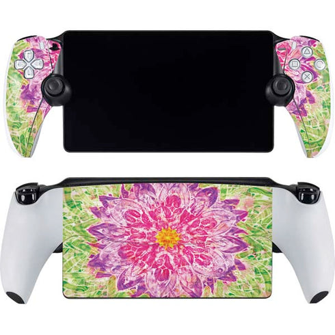 Ginseng Flower PlayStation Portal Remote Player Skin