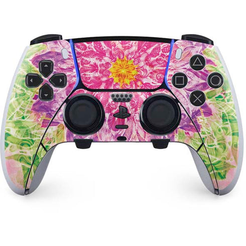 Ginseng Flower PS5 DualSense Edge Pro Controller Skin