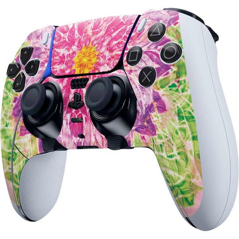 Ginseng Flower PS5 DualSense Edge Pro Controller Skin