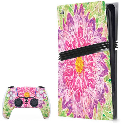 Ginseng Flower PS5 Pro Bundle Skin