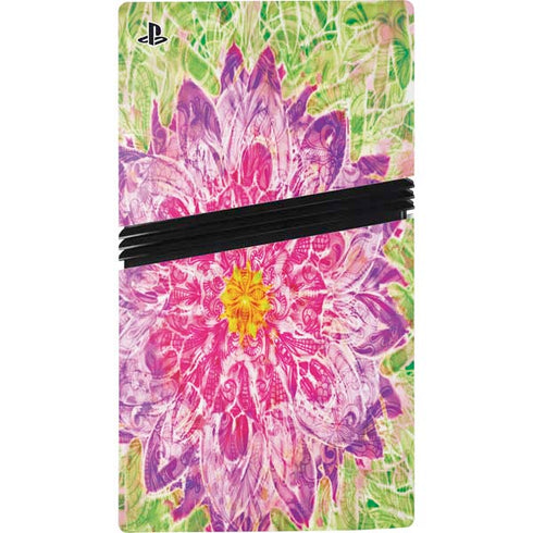 Ginseng Flower PS5 Pro Disk Bundle Skin