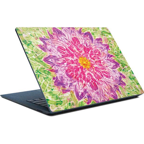 Ginseng Flower Surface Laptop Skin