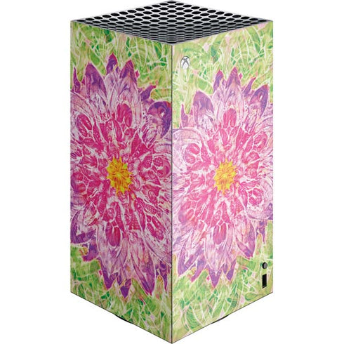 Ginseng Flower XBox Series X Digital Edition Console Skin