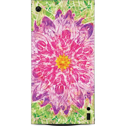 Ginseng Flower XBox Series X Digital Edition Console Skin