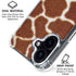 Giraffe iPhone 17 Clear Case
