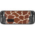 Giraffe Animal Print Steam Deck Handheld Gaming Computer Skin