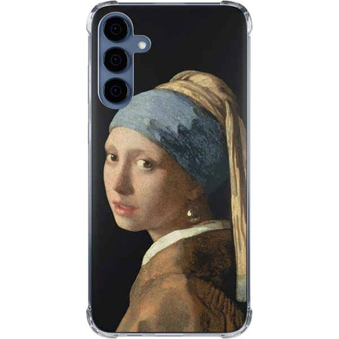Johannes Vermeer Girl with a Pearl Earring Galaxy A55 5G Clear Case