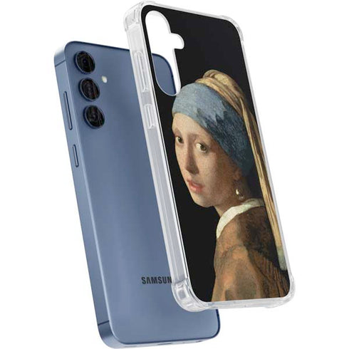 Johannes Vermeer Girl with a Pearl Earring Galaxy A55 5G Clear Case