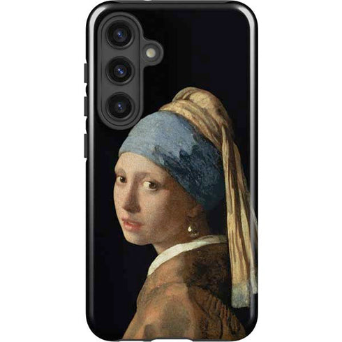 Johannes Vermeer Girl with a Pearl Earring Galaxy S25 Impact Case