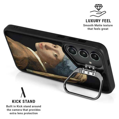 Johannes Vermeer Girl with a Pearl Earring Galaxy S25 Plus Kickstand Case
