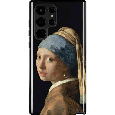 Johannes Vermeer Girl with a Pearl Earring Galaxy S25 Ultra Impact Case