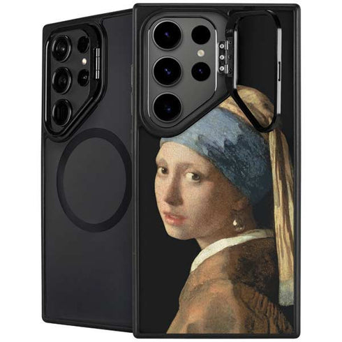 Johannes Vermeer Girl with a Pearl Earring Galaxy S25 Ultra Kickstand Case