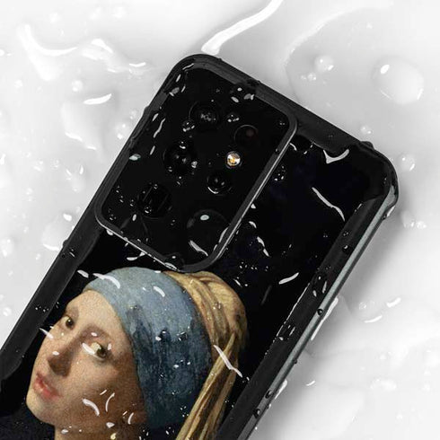 Johannes Vermeer Girl with a Pearl Earring Galaxy S24 Ultra Waterproof Case