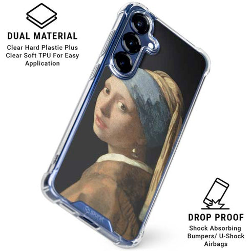 Johannes Vermeer Girl with a Pearl Earring Galaxy S25 Plus Clear Case