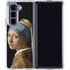 Johannes Vermeer Girl with a Pearl Earring Galaxy Z Fold5 5G Clear Case