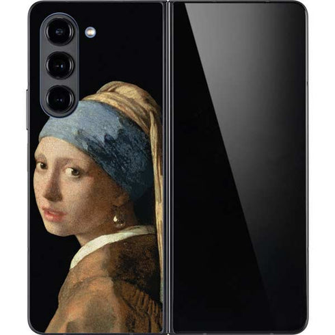Johannes Vermeer Girl with a Pearl Earring Galaxy Z Fold5 5G Skin