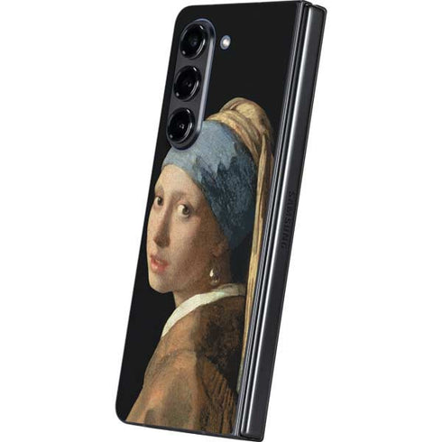 Johannes Vermeer Girl with a Pearl Earring Galaxy Z Fold5 5G Skin