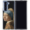 Johannes Vermeer Girl with a Pearl Earring Galaxy Z Fold6 Clear Case
