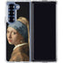 Johannes Vermeer Girl with a Pearl Earring Galaxy Z Fold6 Clear Case