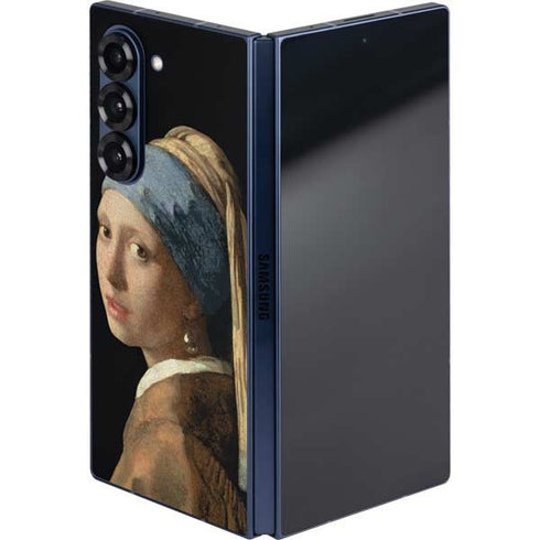Johannes Vermeer Girl with a Pearl Earring Galaxy Z Fold6 Skin