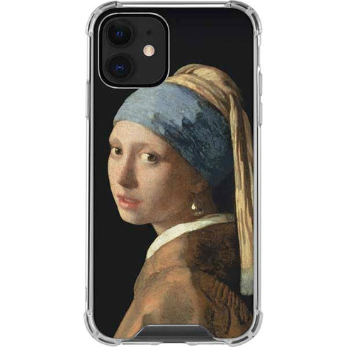 Johannes Vermeer Girl with a Pearl Earring iPhone 12 Clear Case
