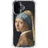 Johannes Vermeer Girl with a Pearl Earring iPhone 16 Clear Case