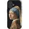 Johannes Vermeer Girl with a Pearl Earring iPhone 16 Impact Case