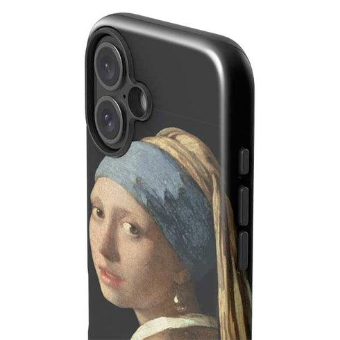 Johannes Vermeer Girl with a Pearl Earring iPhone 16 Impact Case