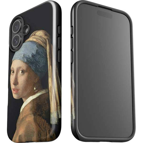 Johannes Vermeer Girl with a Pearl Earring iPhone 16 Impact Case