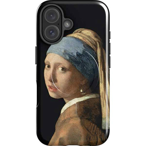 Johannes Vermeer Girl with a Pearl Earring iPhone 16 Magsafe Impact Case