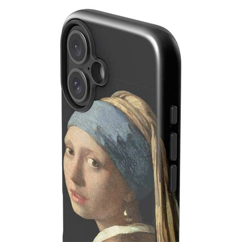 Johannes Vermeer Girl with a Pearl Earring iPhone 16 Plus Impact Case